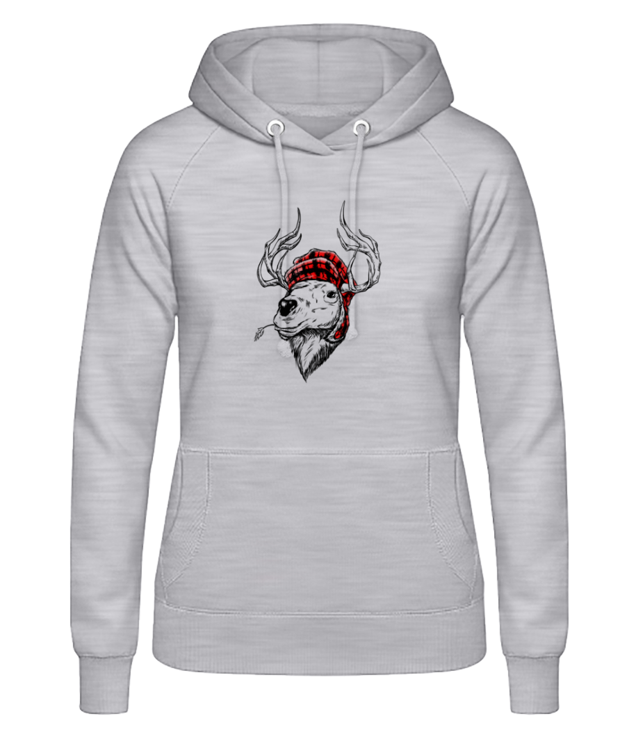 Renne De Noël · Sweat à capuche basique pour femme