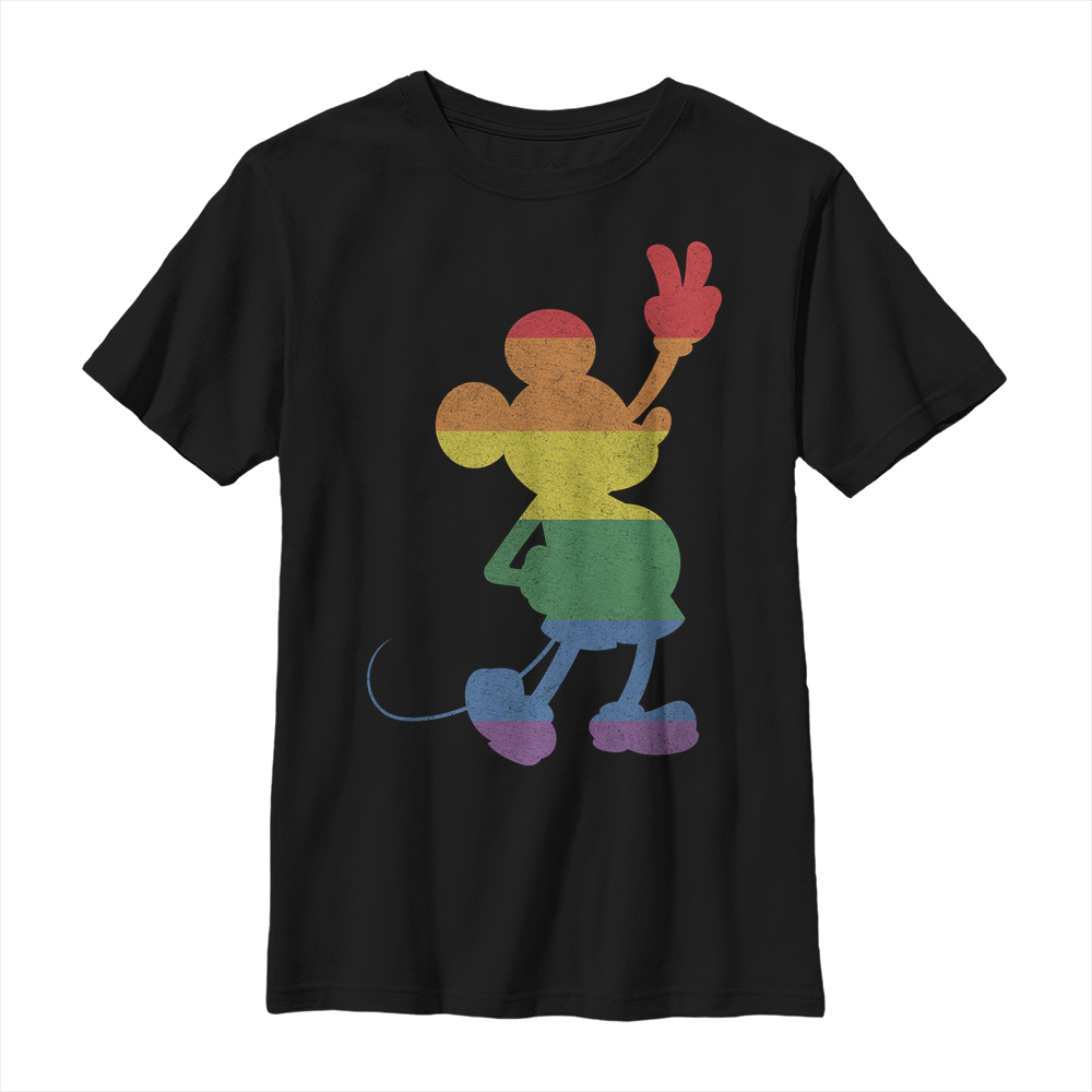 Disney Classics - Mickey Mouse - Mickey Love Is Love Pride - Pride - Enfant T-shirt