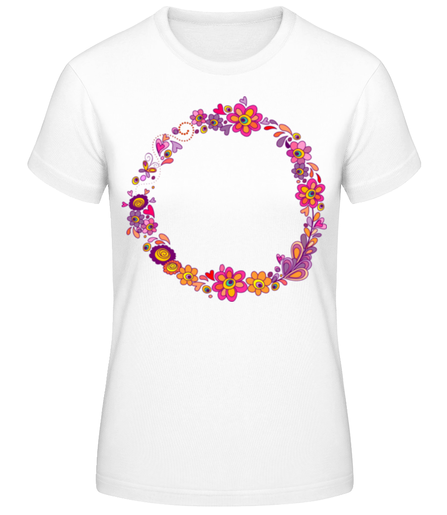 Couronne de fleurs · T-shirt standard Femme