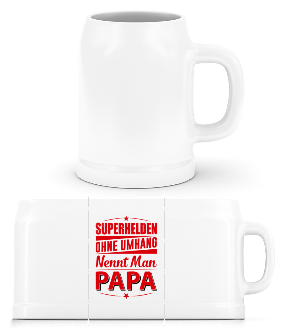 Superhelden Papa · Bierkrug