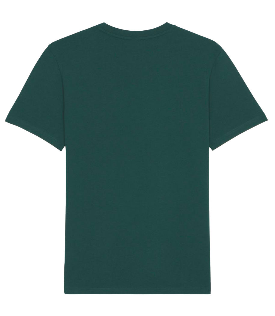 Bee Happy - T-shirt bio Homme Stanley Stella 2.0 - Vert bouteille - Derrière
