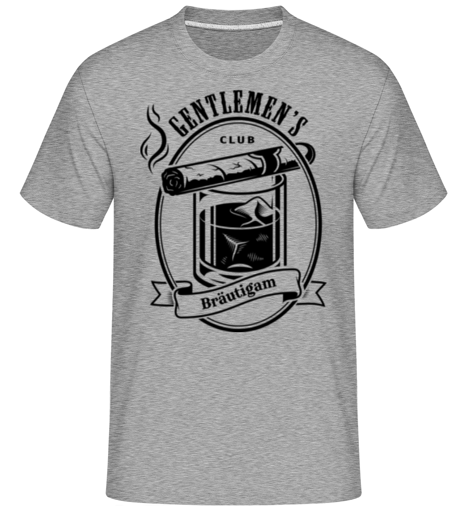 Gentlemen's Club Bräutigam · Shirtinator Männer T-Shirt