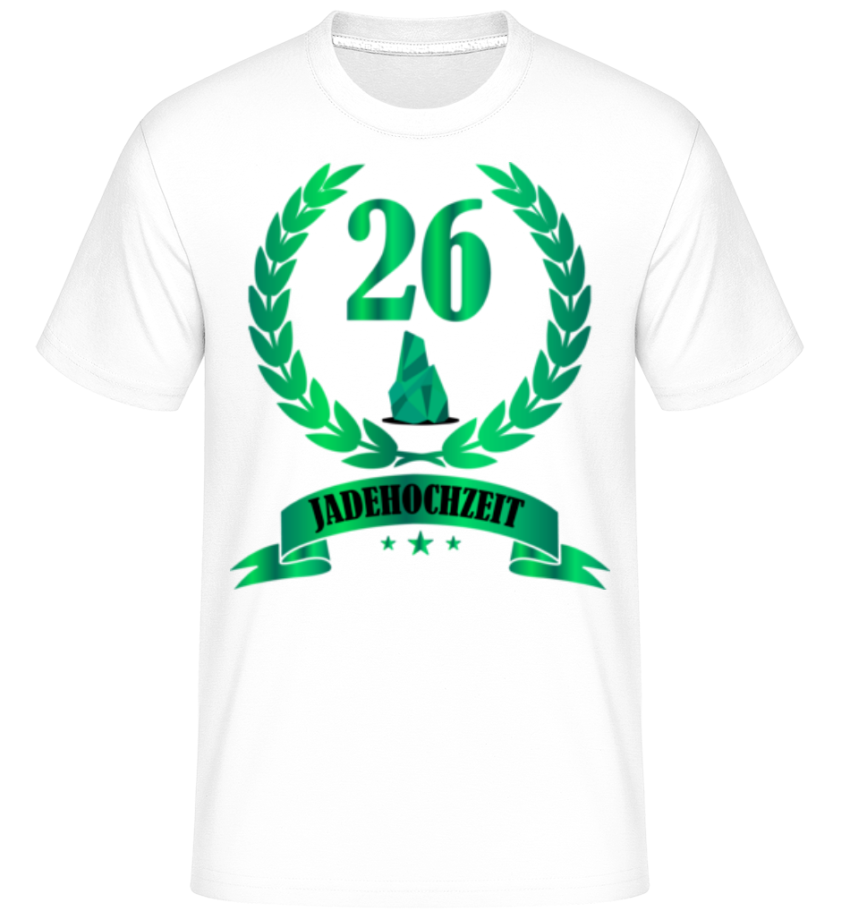 26 Jahre Jadehochzeit · Shirtinator Männer T-Shirt