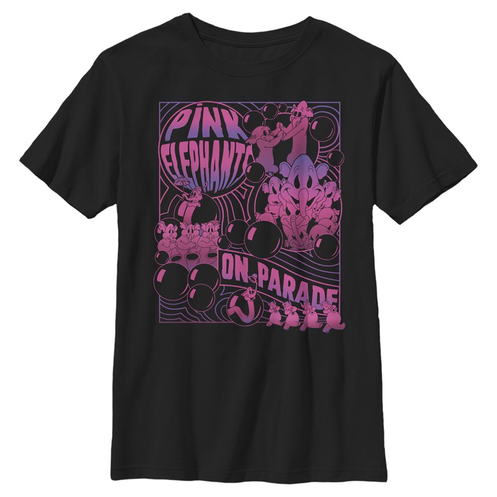 Disney Classics - Dumbo - Photo de groupe Pink Elephants - Enfant T-shirt