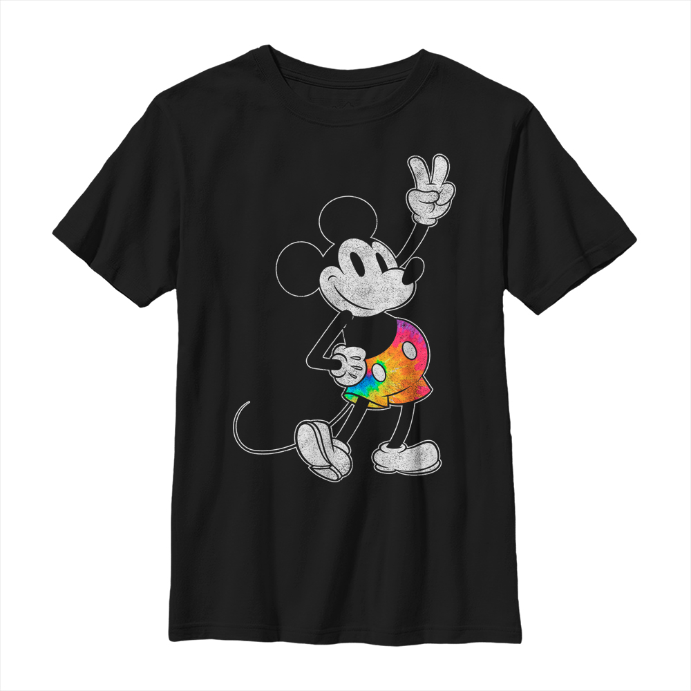 Disney Classics - Mickey Mouse - Mickey Mouse Tie Dye Mickey Stroked - Enfant T-shirt