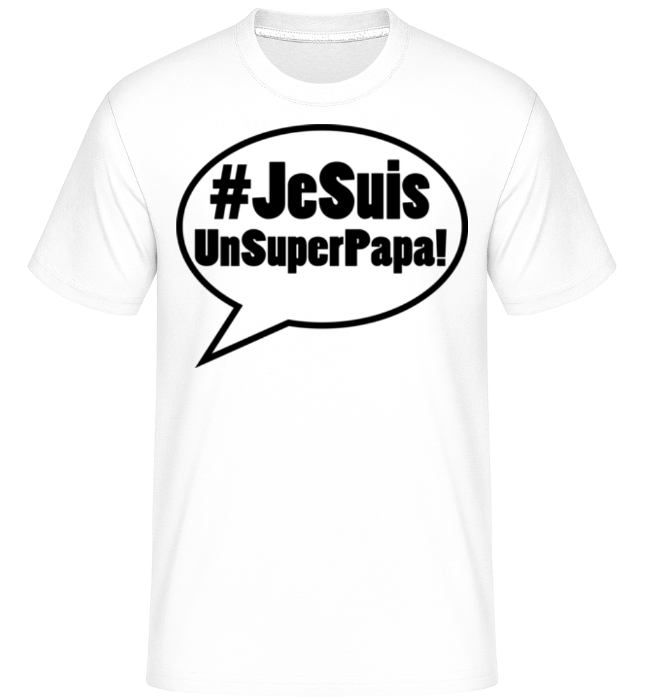 Hashtag SuperPapa ·  T-Shirt Shirtinator homme