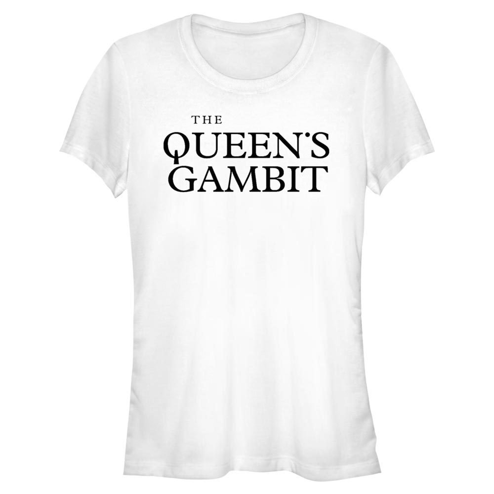 Netflix - Le jeu de la dame - Logo Queens - Valentine's Day - Femme T-shirt - Blanc - Devant