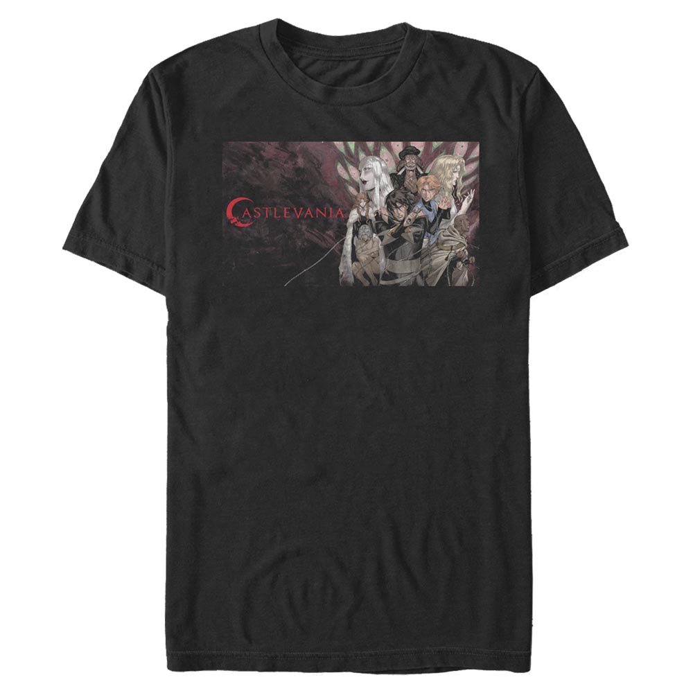 Netflix - Castlevania - Photo de groupe Horizontal Poster - Homme T-shirt