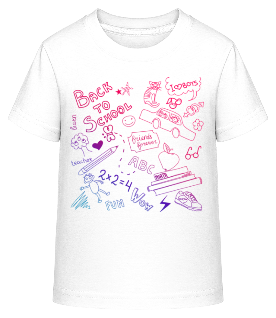 Back To School Symbols · T-shirt shirtinator Enfant