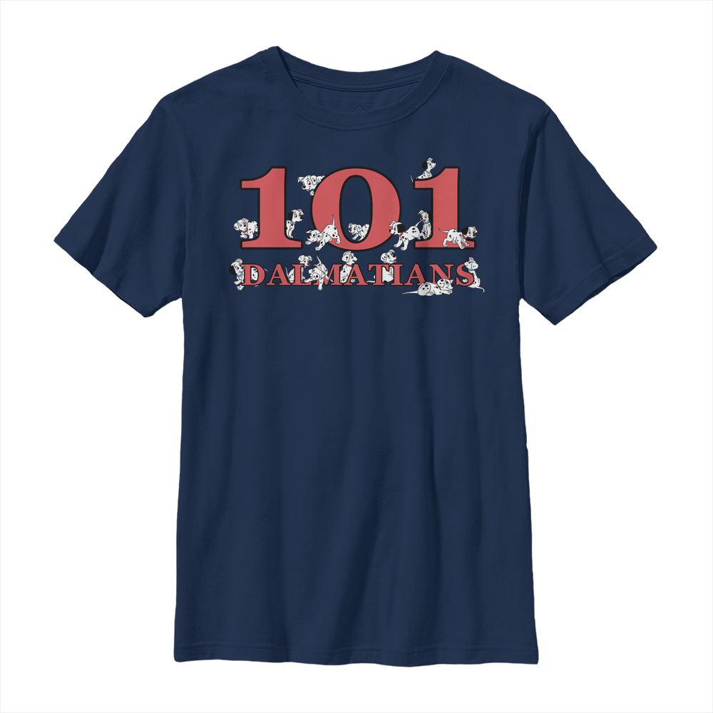 Disney Classics - Les 101 Dalmatiens - Logo Pups - Enfant T-shirt