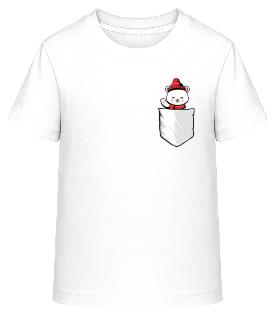Poche poitrine ours polaire · T-shirt shirtinator Enfant