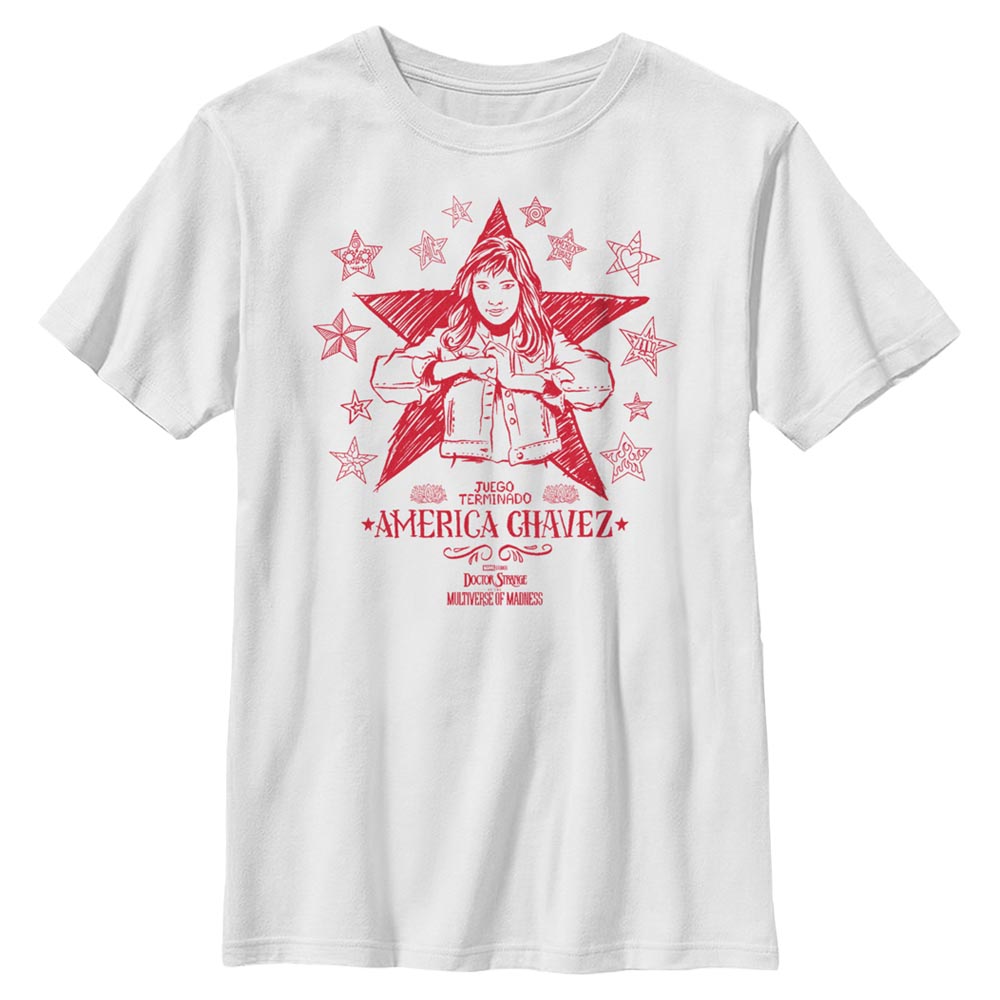 Marvel - Doctor Strange - America Chavez Doodle Chavez - Enfant T-shirt
