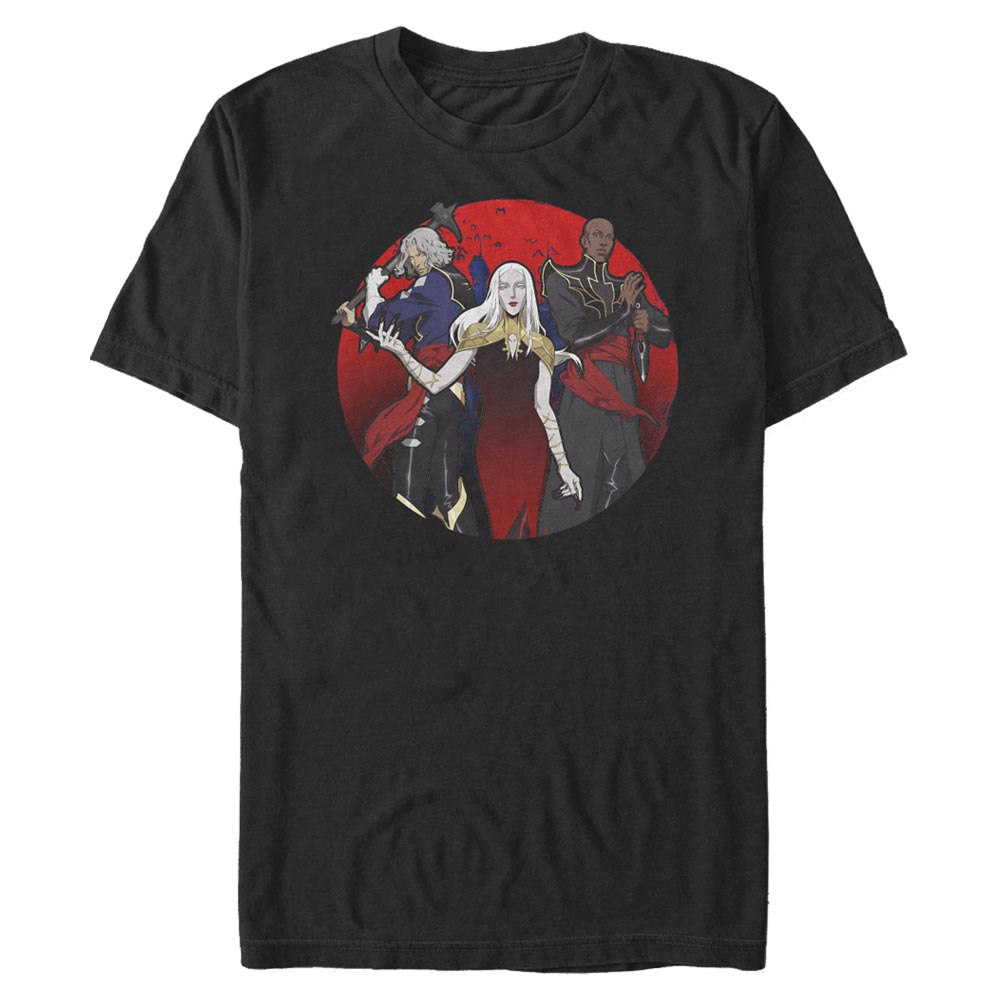 Netflix - Castlevania - Photo de groupe Carmilla Group - Homme T-shirt