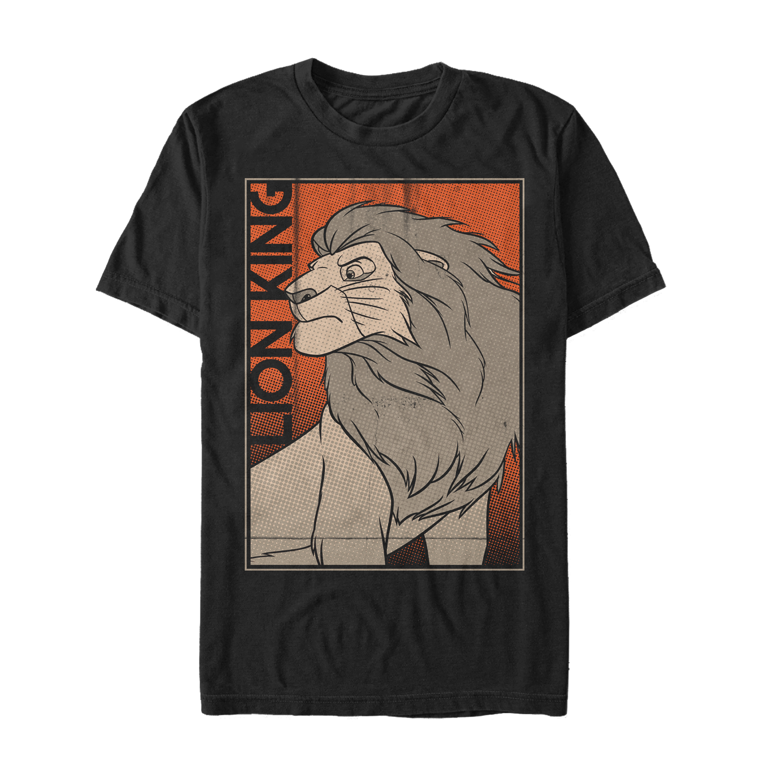 Disney - Le Roi lion - Simba Comic King - Homme T-shirt