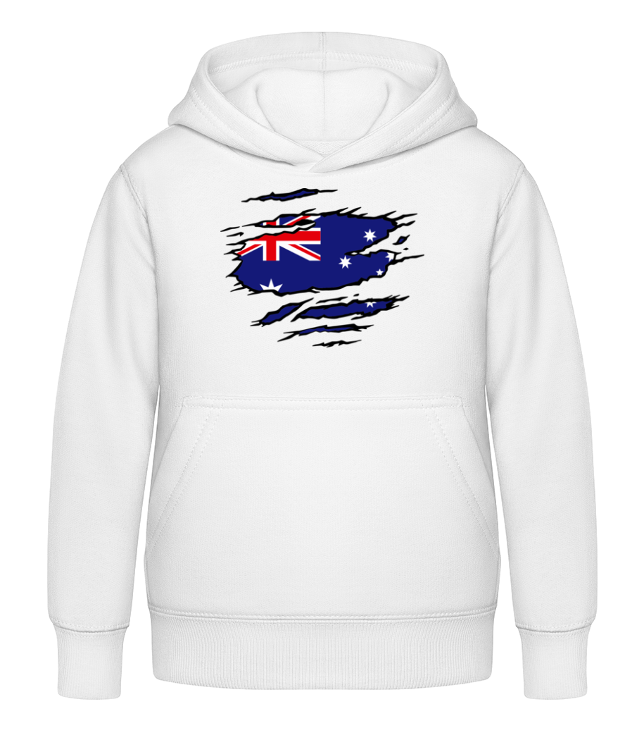 Zerrissene Fahne Australien · Kinder Hoodie