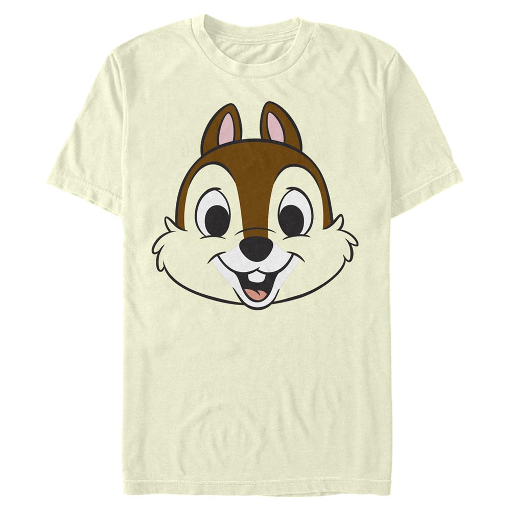 Disney Classics - Mickey Mouse - Chip Big Face - Homme T-shirt