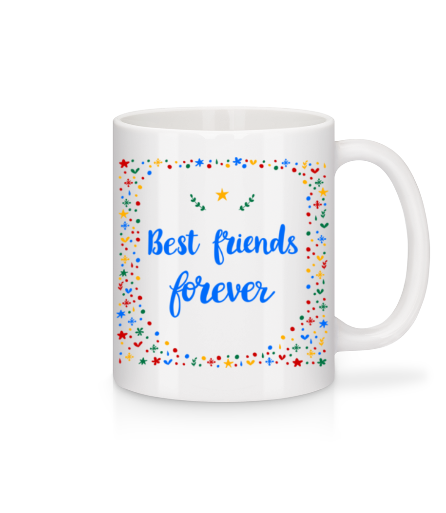 Best Friends Forever · Mug en céramique blanc