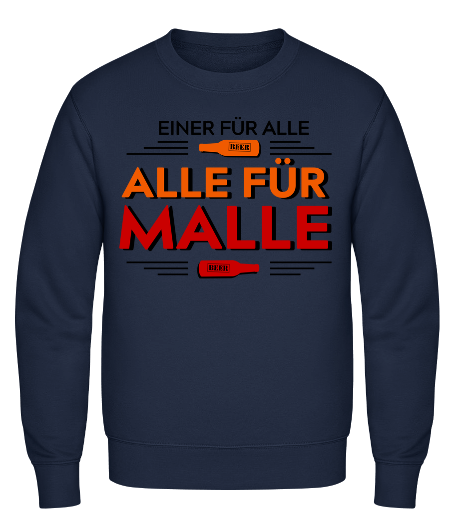 Einer Für Alle Alle Für Malle · Männer Pullover