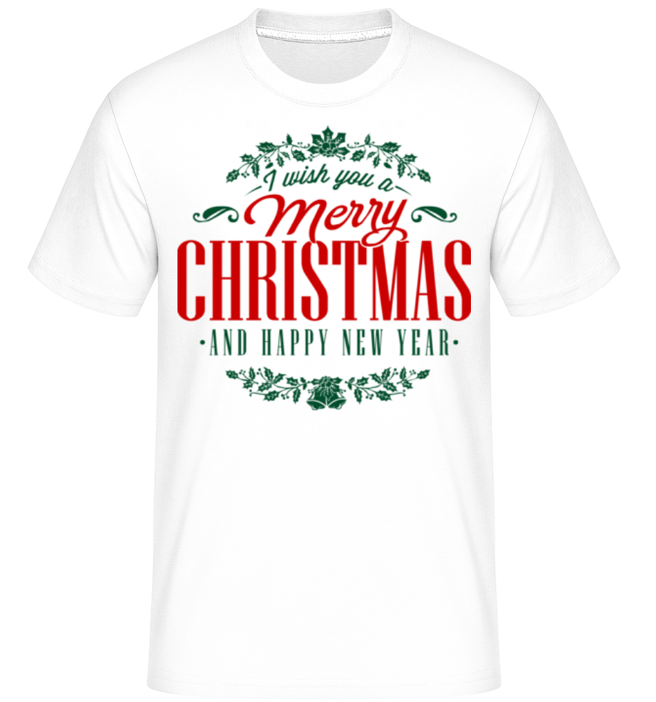 Merry Christmas Label ·  T-Shirt Shirtinator homme