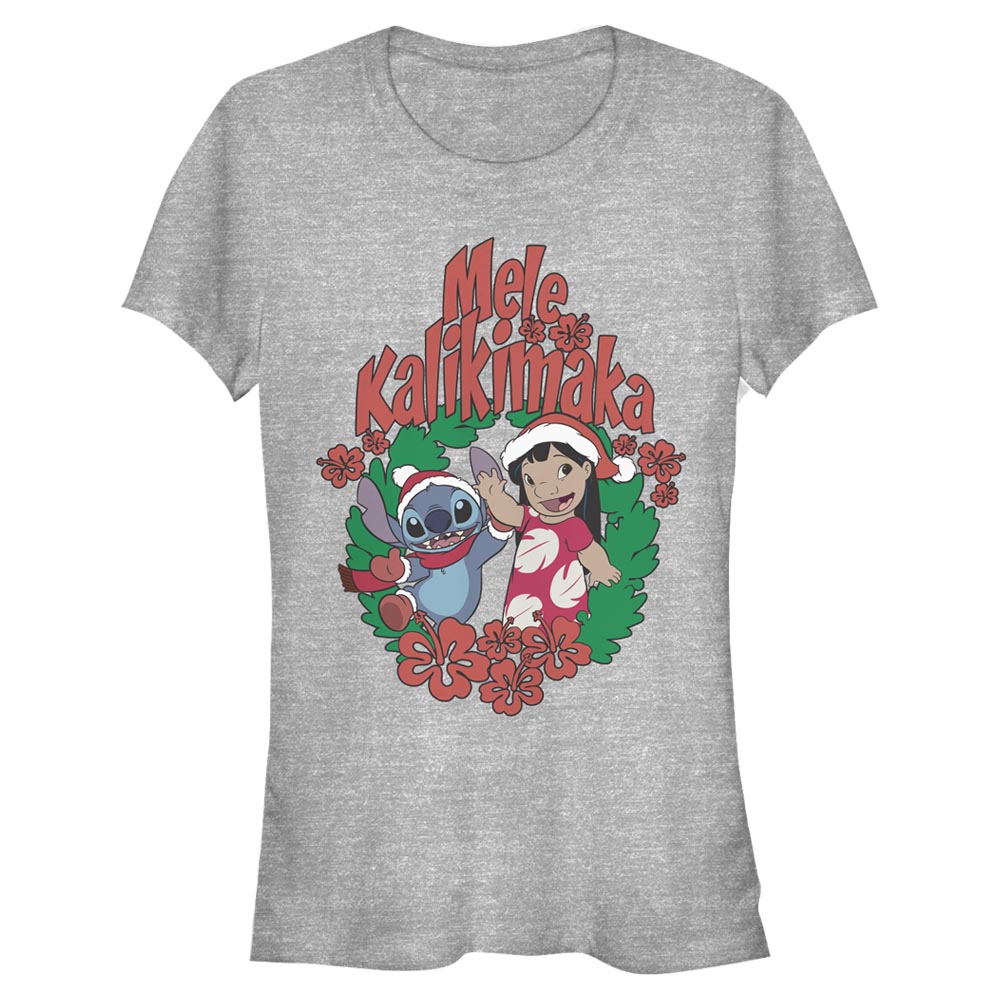 Disney - Lilo & Stitch - Lilo et Stitch Mele Kalikimaka Stitch - Femme T-shirt