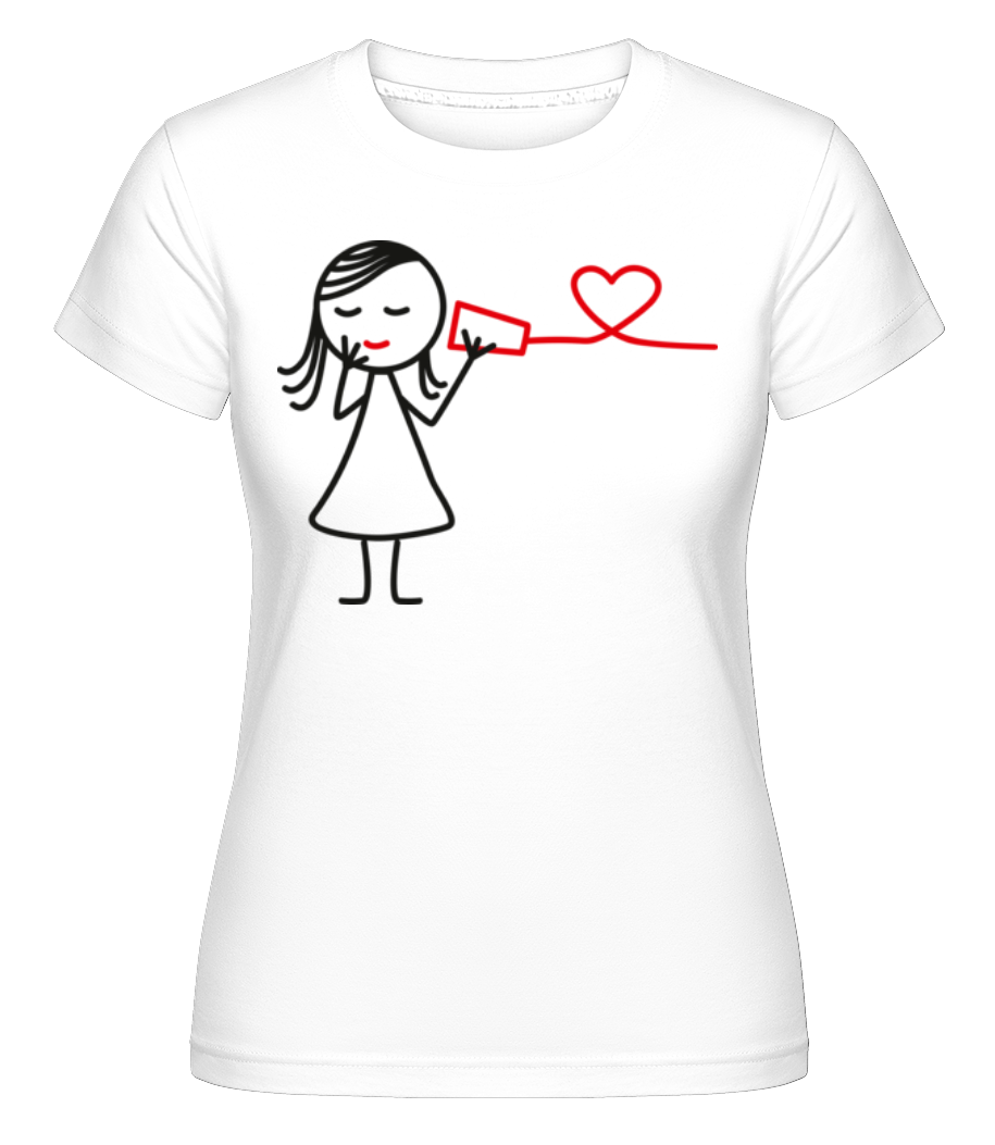 Ligne téléphonique femme ·  T-shirt Shirtinator femme