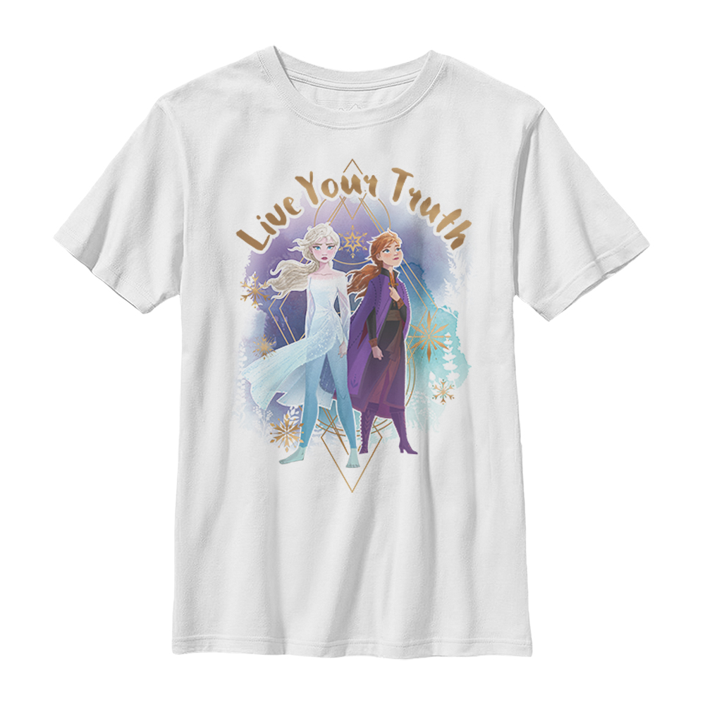 Disney - La Reine des neiges - Elsa & Anna Truth Sisters - Enfant T-shirt