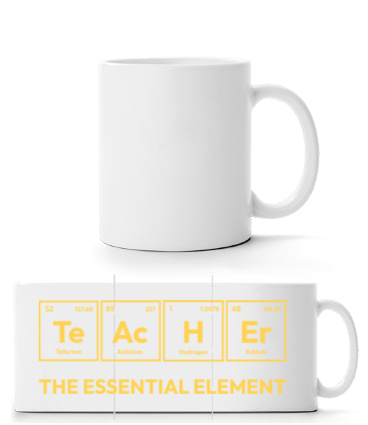 Teacher Element - Mug panorama - Blanc - Devant