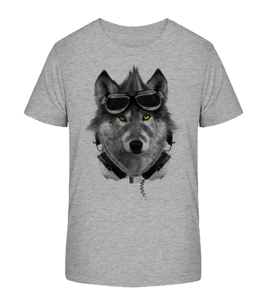 Motard Loup · T-shirt bio Enfant Stanley Stella 2.0