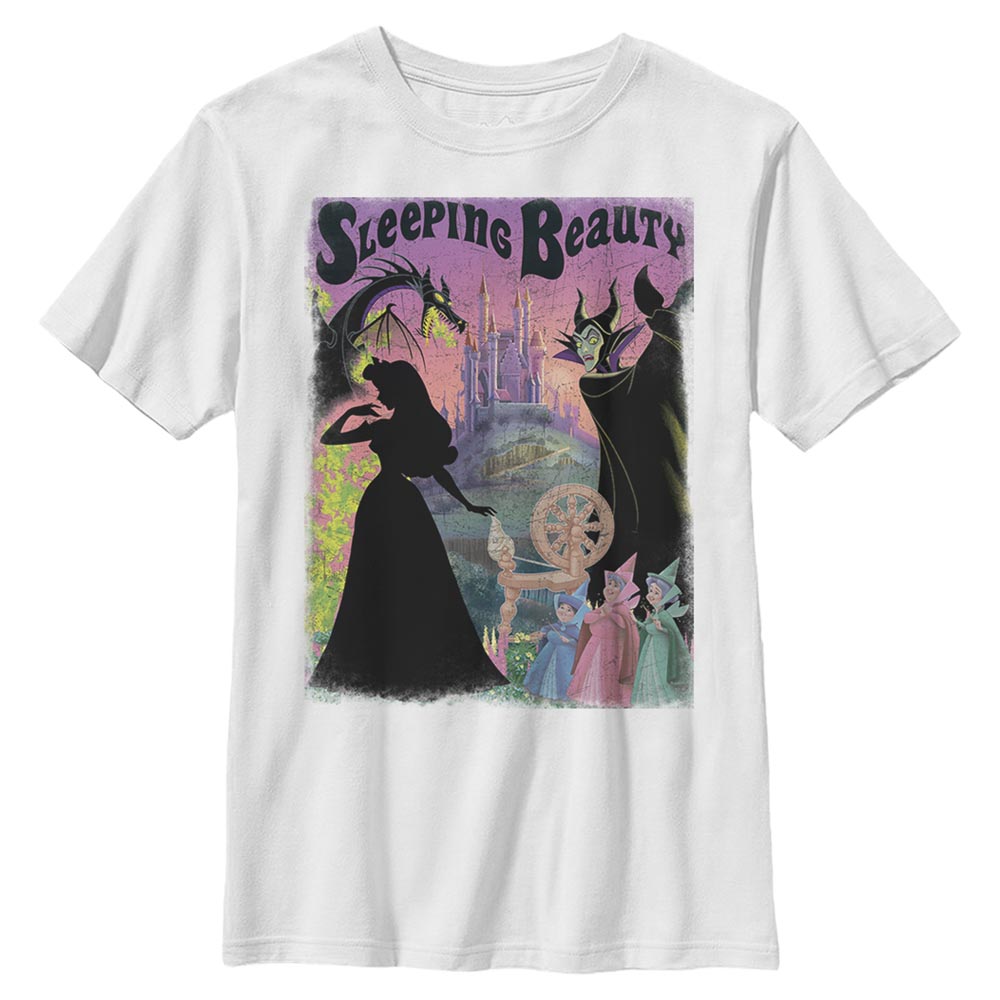 Disney - Sleeping Beauty - Photo de groupe Poster - Enfant T-shirt