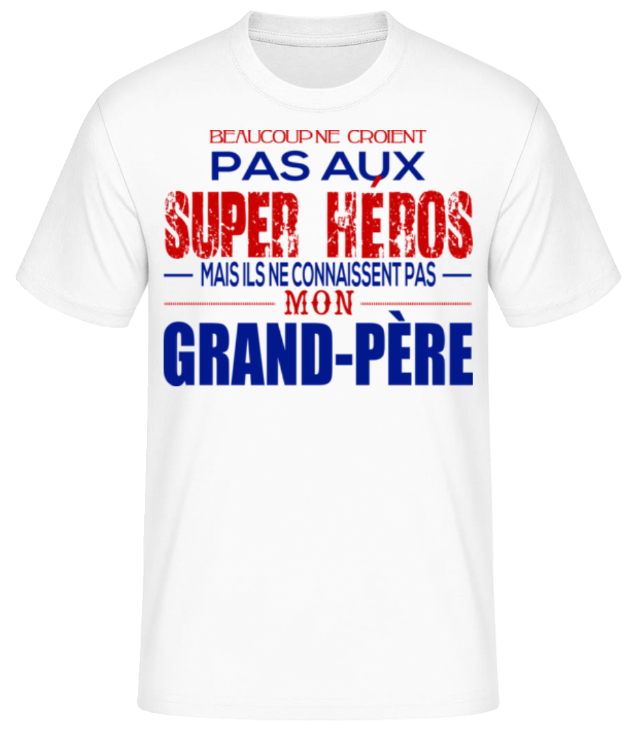 Les Héros Papi · T-shirt standard Homme