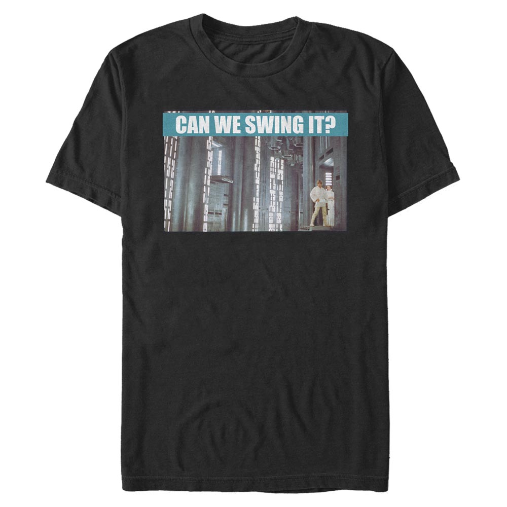 Star Wars - Luke & Leia Can We Swing It - Homme T-shirt
