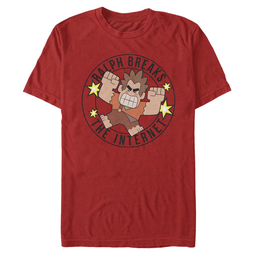 Disney - Les mondes de Ralph - Ralph Wreck Round Linear - Homme T-shirt