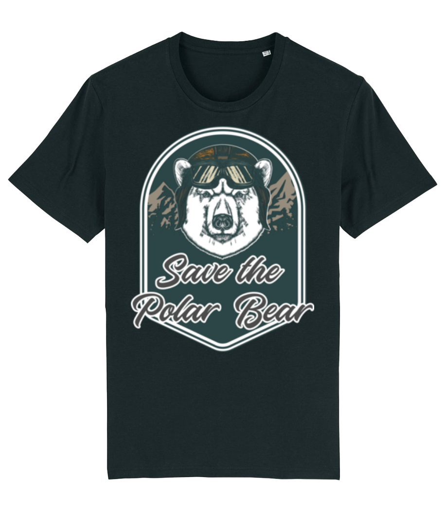 Save The Polar Bear · T-shirt bio Homme Stanley Stella 2.0