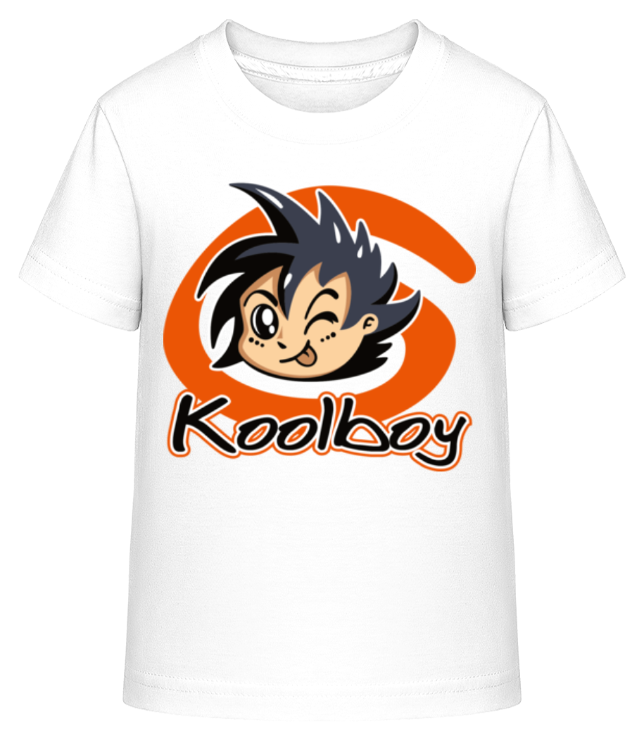Aperçu: Koolboy - T-shirt shirtinator Enfant - Blanc - Devant