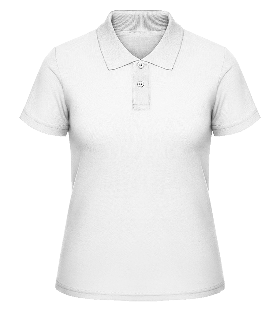 Polo en piqué fin pour femmes