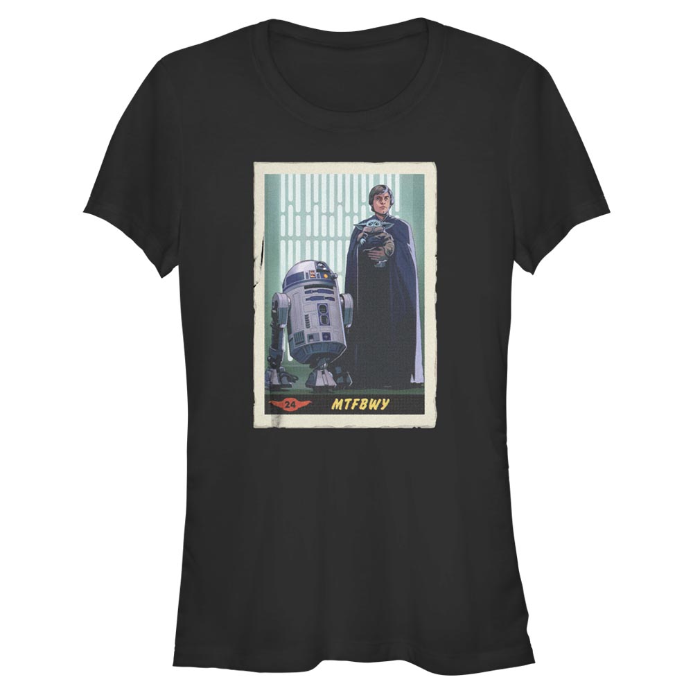 Star Wars - The Mandalorian - Luke Skywalker Training Begins Card - Femme T-shirt