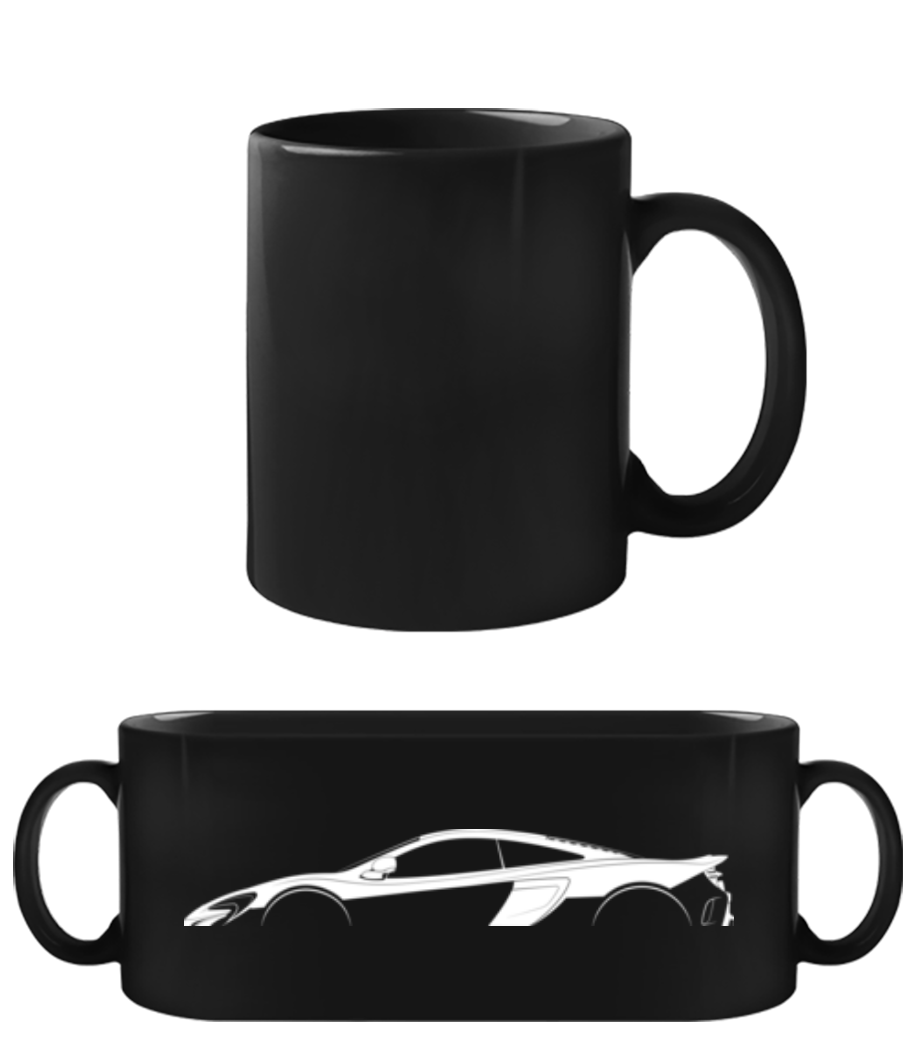 'McLaren 765LT' Silhouette · Tasse Noire