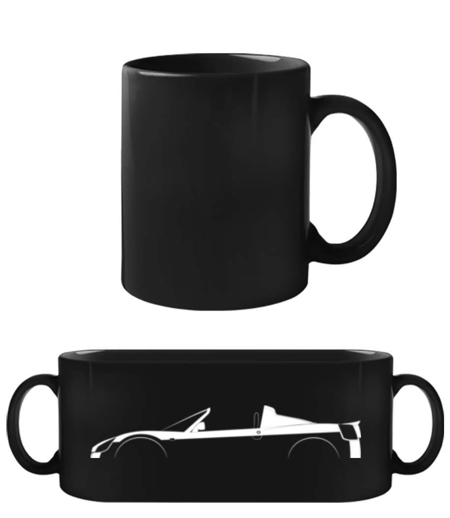'Opel Speedster' Silhouette · Tasse Noire