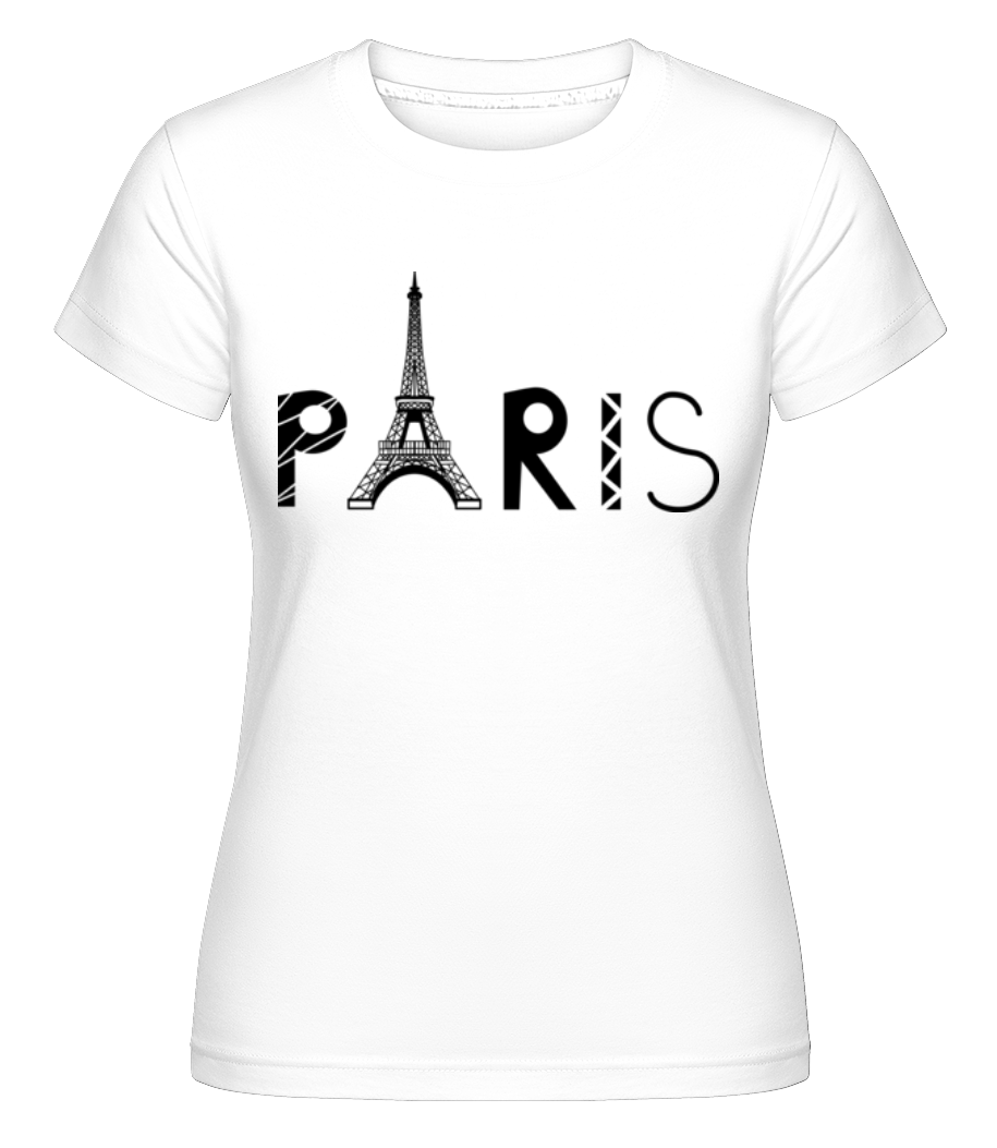 Paris France ·  T-shirt Shirtinator femme
