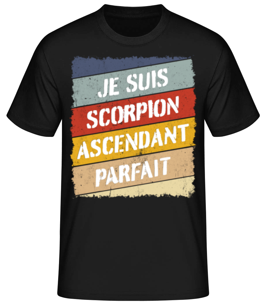 Je Suis Scorpion Style Rétro · T-shirt standard Homme