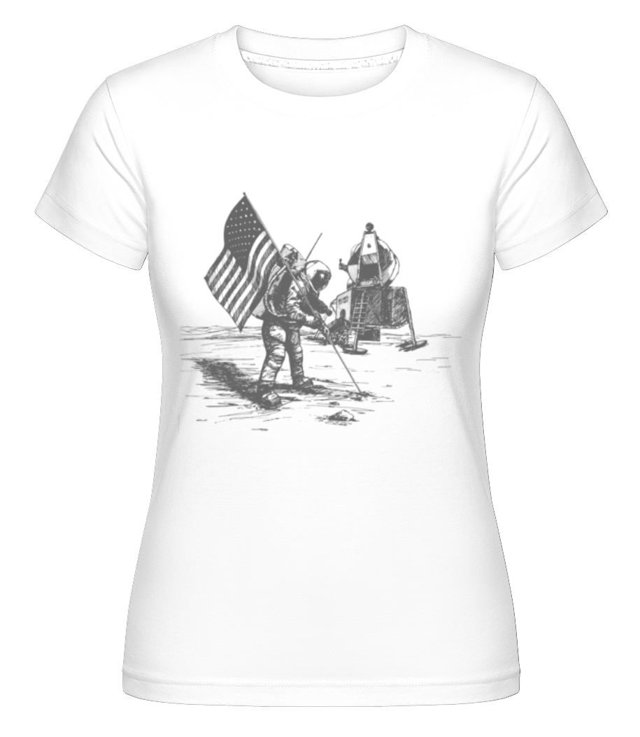 Atterrissage Lunaire Apollo ·  T-shirt Shirtinator femme