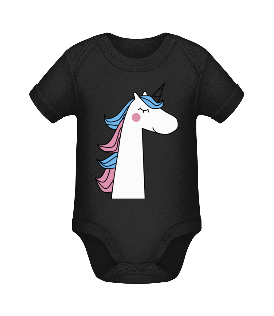 Licorne Mignonne · Body manches courtes bio