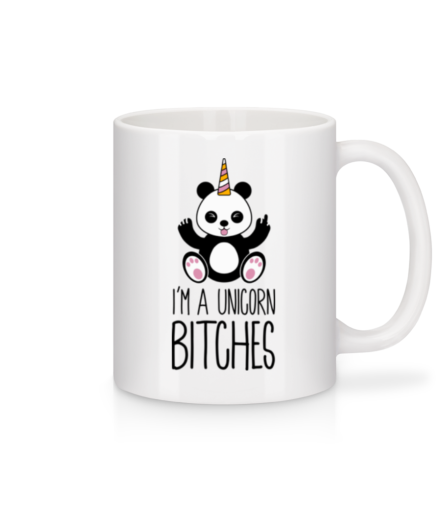 Pandicorn Bitches · Mug en céramique blanc