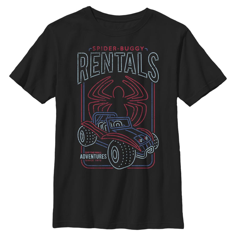 Marvel - Spider-Man - Spider-Man Spidey-Buggy Rentals - Enfant T-shirt - Noir - Devant