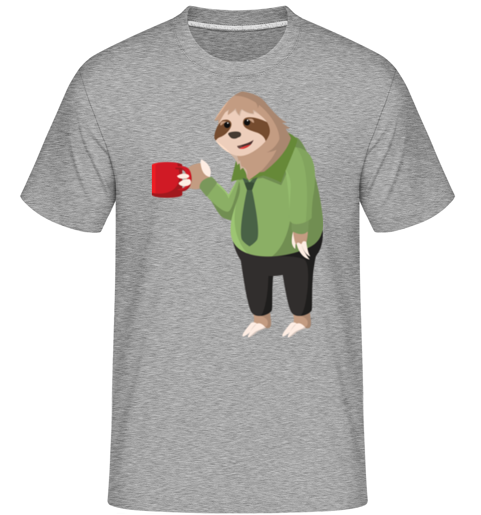 Paresseux Boit Du Café ·  T-Shirt Shirtinator homme