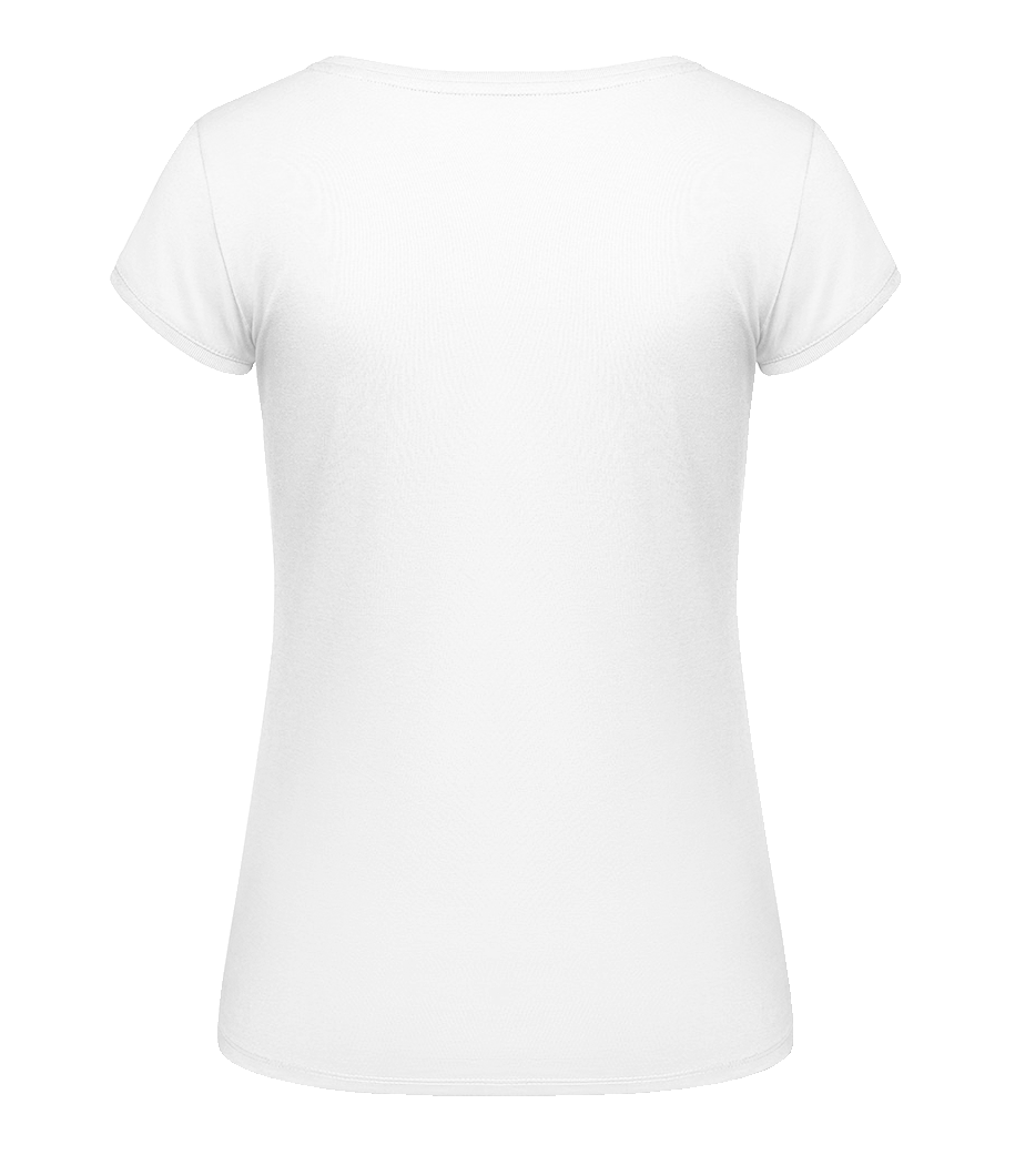 Aperçu: Enfin À La Retraite! - T-shirt à col rond Megan - Blanc - Hinten