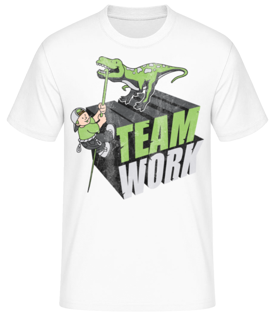 Travail D'Équipe De Dinosaure · T-shirt standard Homme
