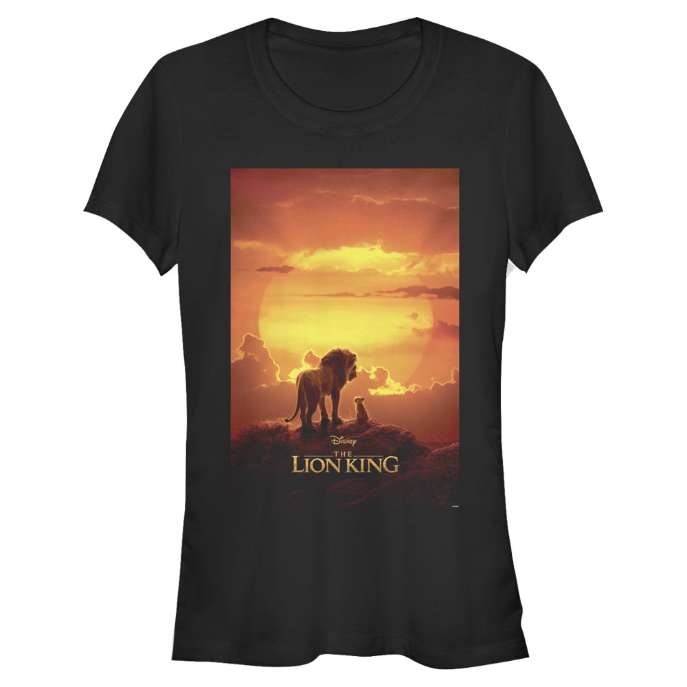 Disney - Le Roi lion - Simba et Mufasa Pride Rock Poster - Femme T-shirt