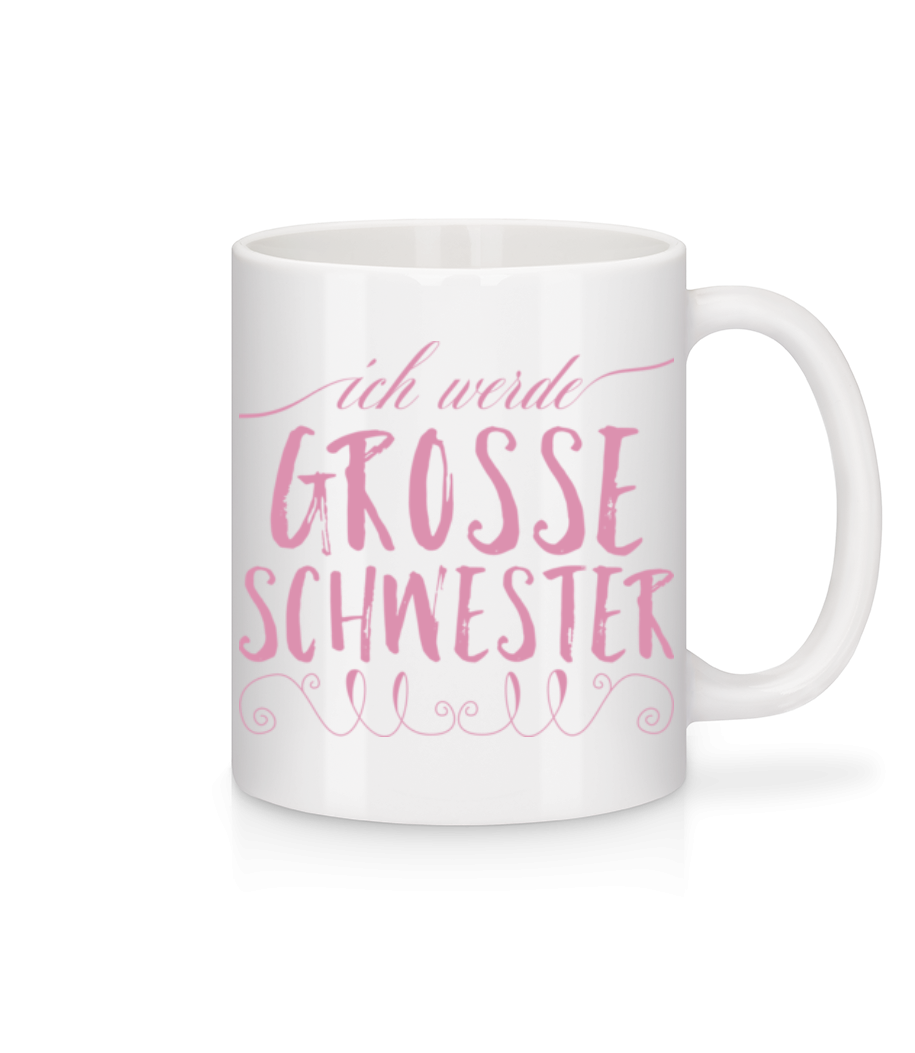 Tasse mit Motiv - Große Schwester