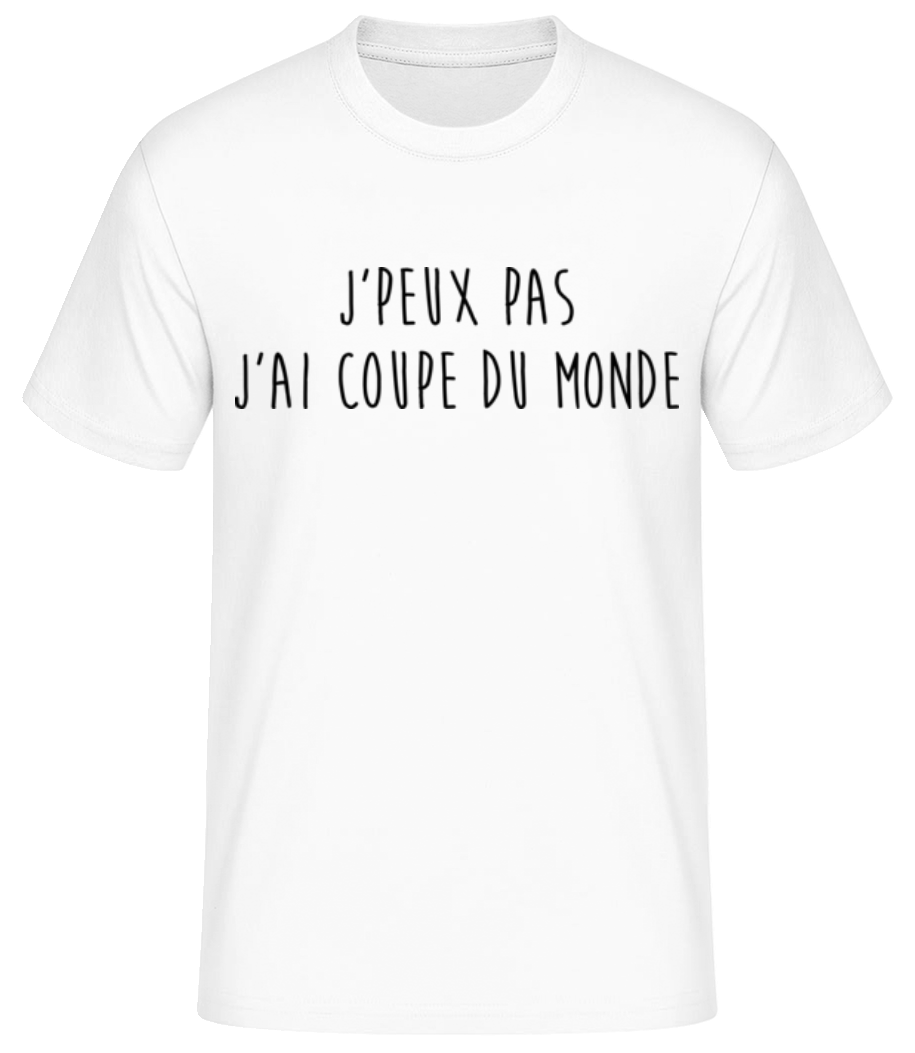 J'peux Pas J'ai Coupe Du Monde · T-shirt standard Homme